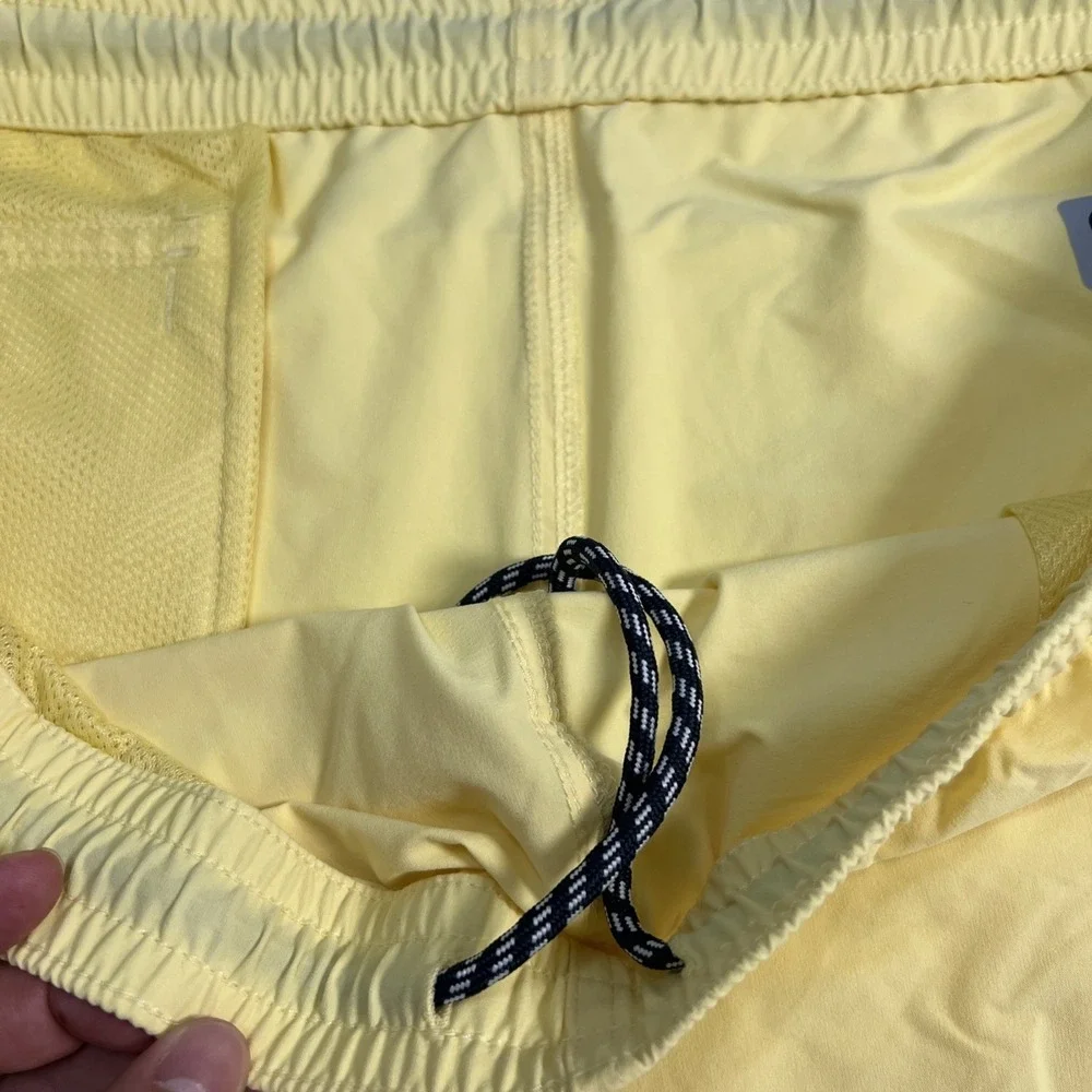 Costa‎ Men's Elastic Drawstring Board Shorts Yellow Size XXL-New